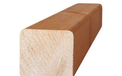 עץ אורן 9.5x9.5 ס״מ