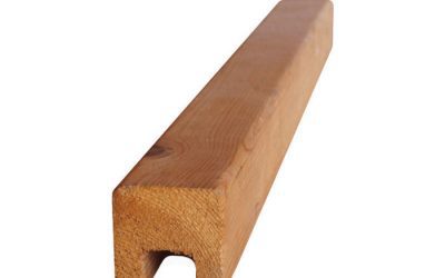 עץ אורן מחורץ 4x4 סמ